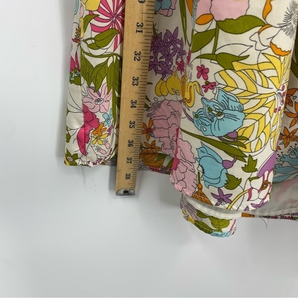 Liberty Of London X Target Floral Halter Sundress Spring Girlie Poppy Flowers M - Picture 8 of 11